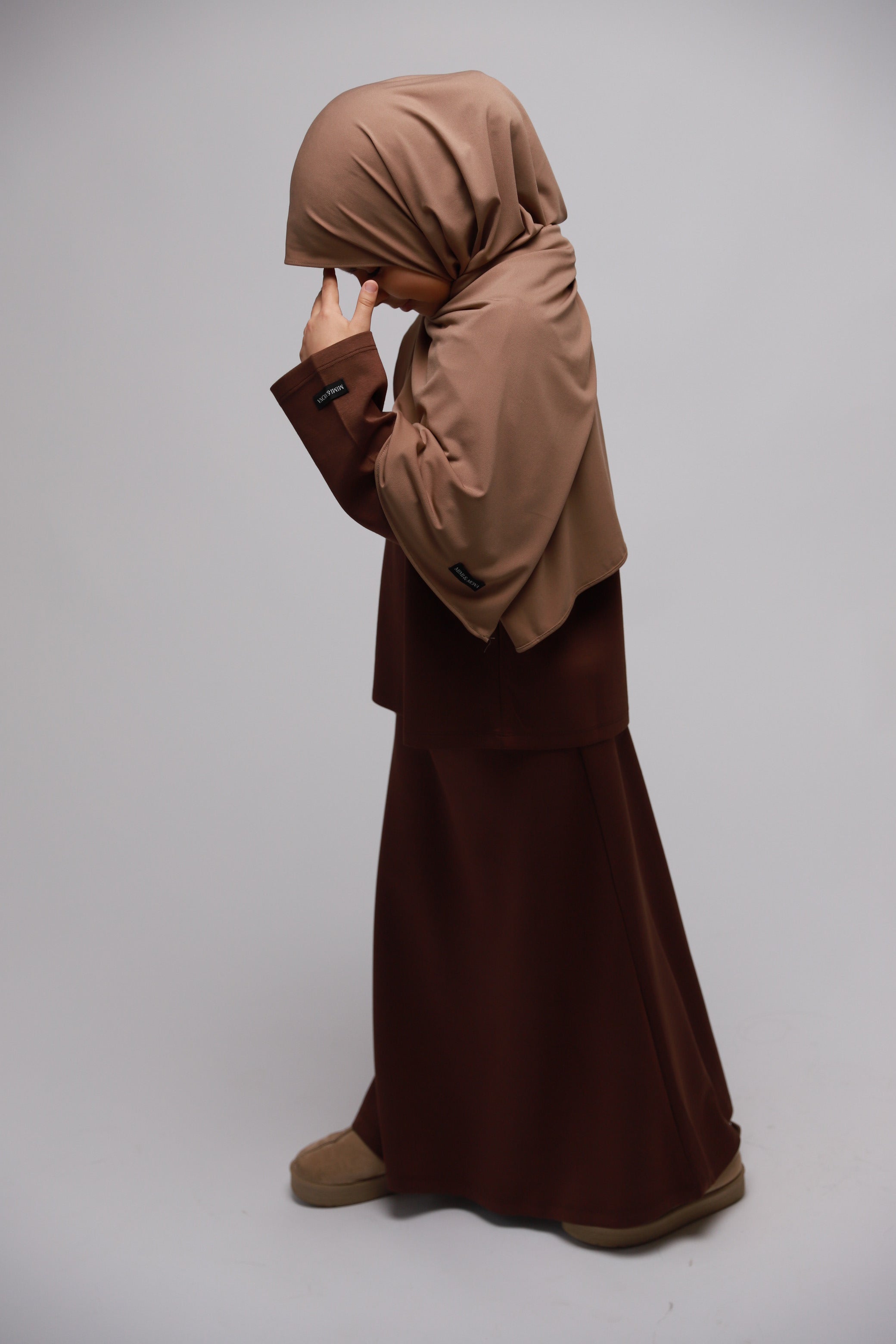 MIMI SKIRT SET BROWN