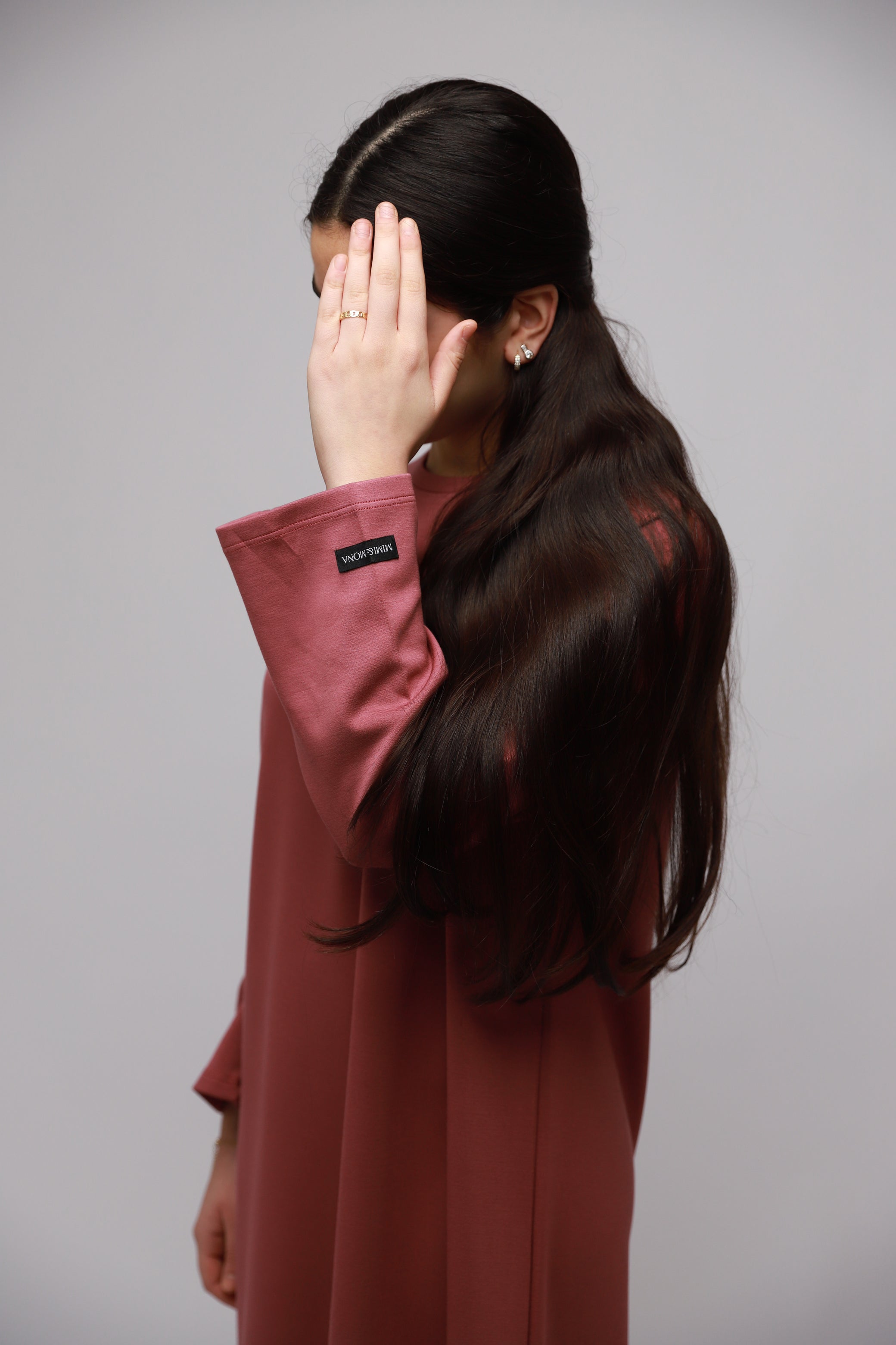 MONA DRESS DUSTY PINK