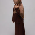 MIMI SKIRT SET BROWN