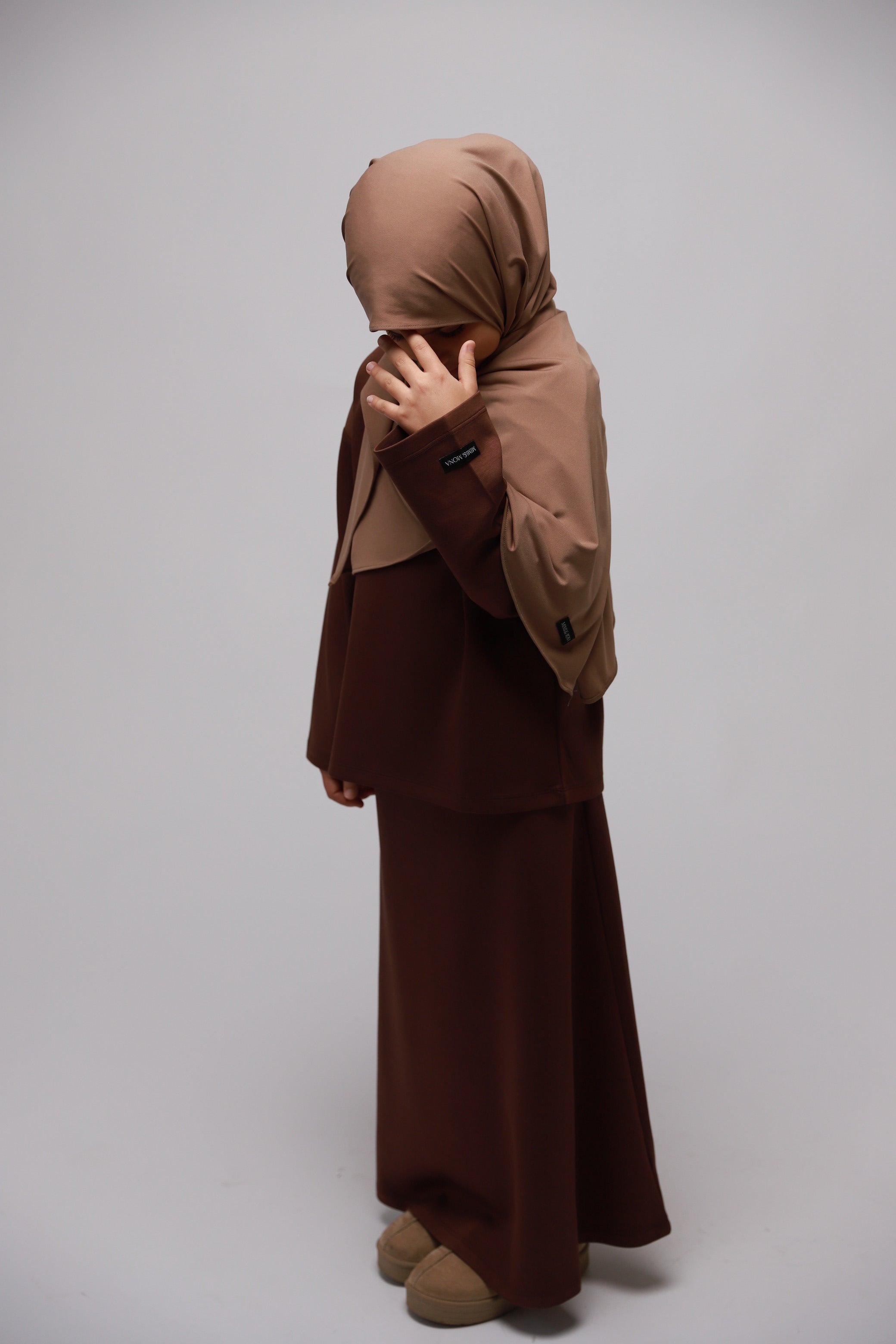 MIMI SKIRT SET BROWN