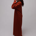 MONA DRESS TERRACOTTA