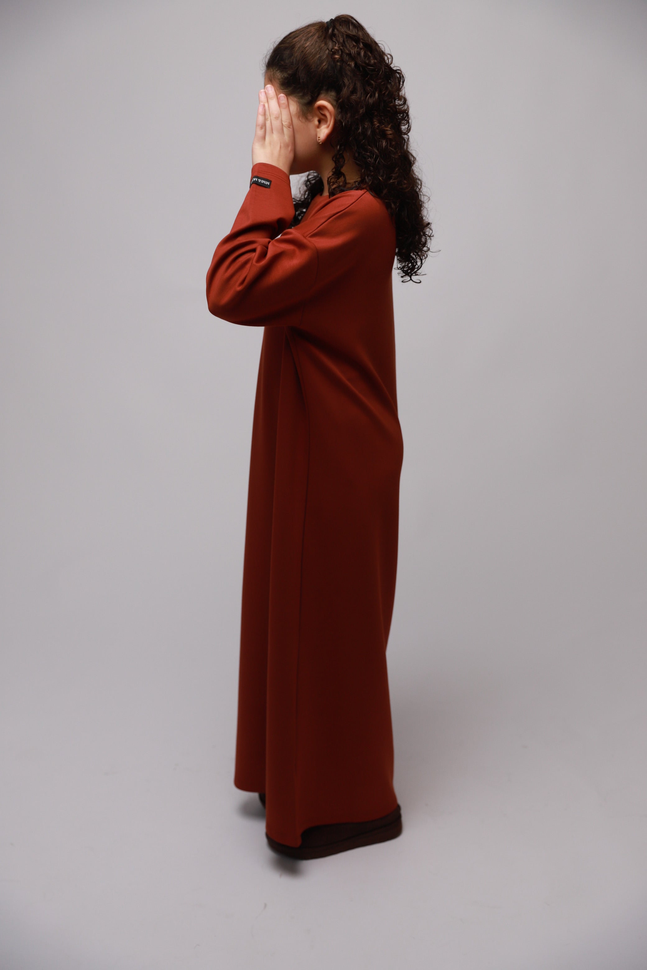 MONA DRESS TERRACOTTA