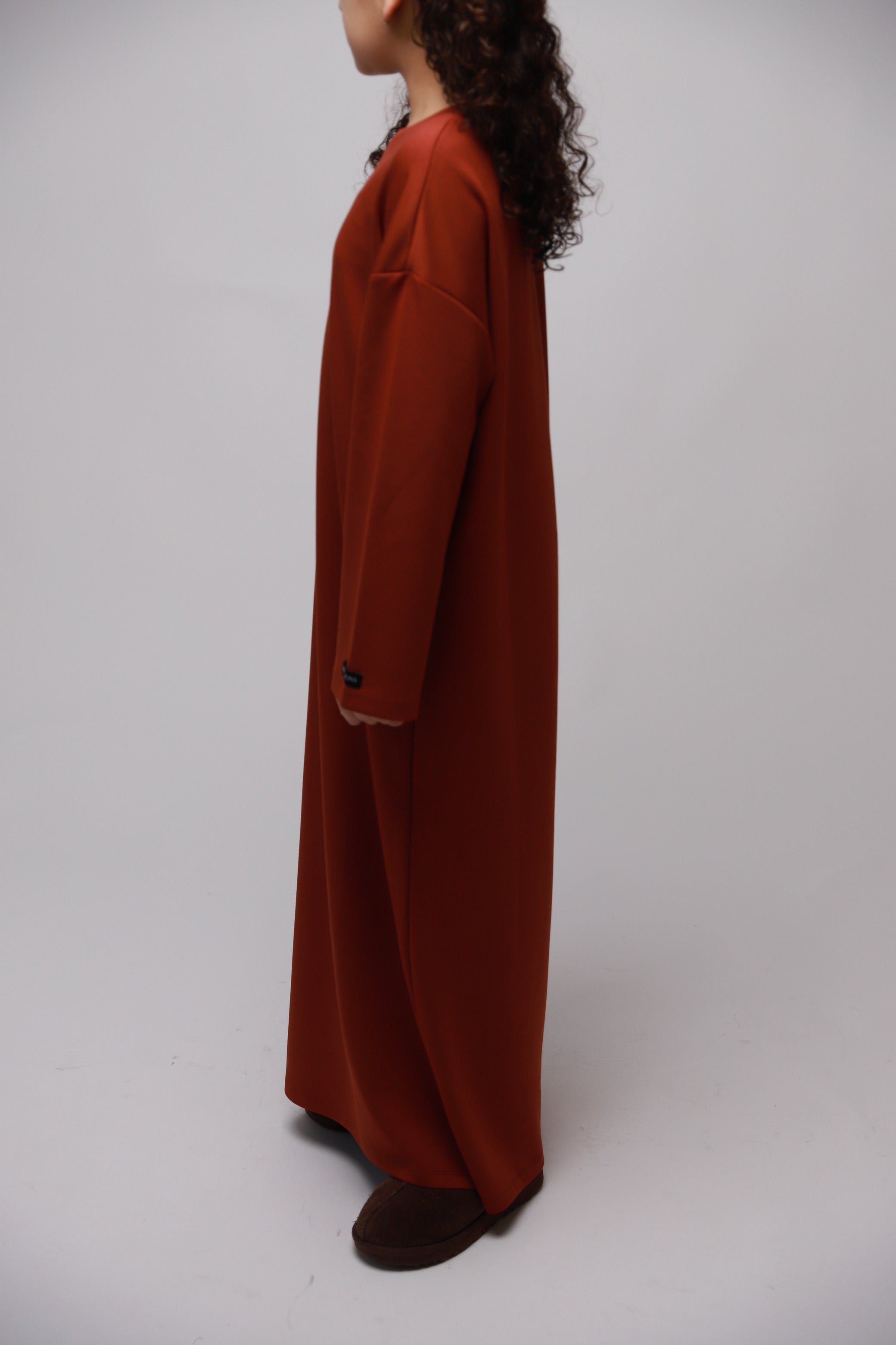 MONA DRESS TERRACOTTA