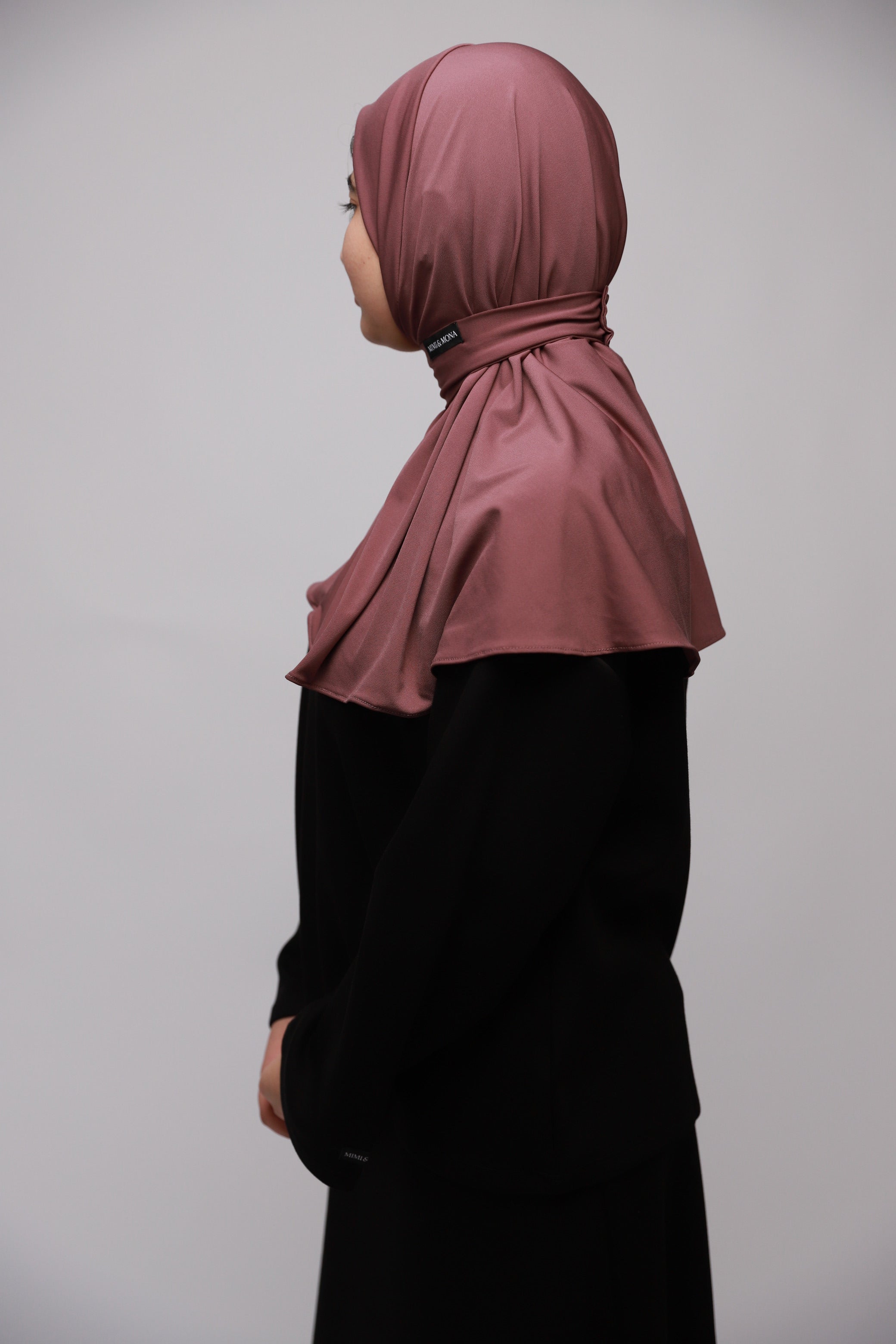 MONA INSTANT HIJAB BERRY ROSE